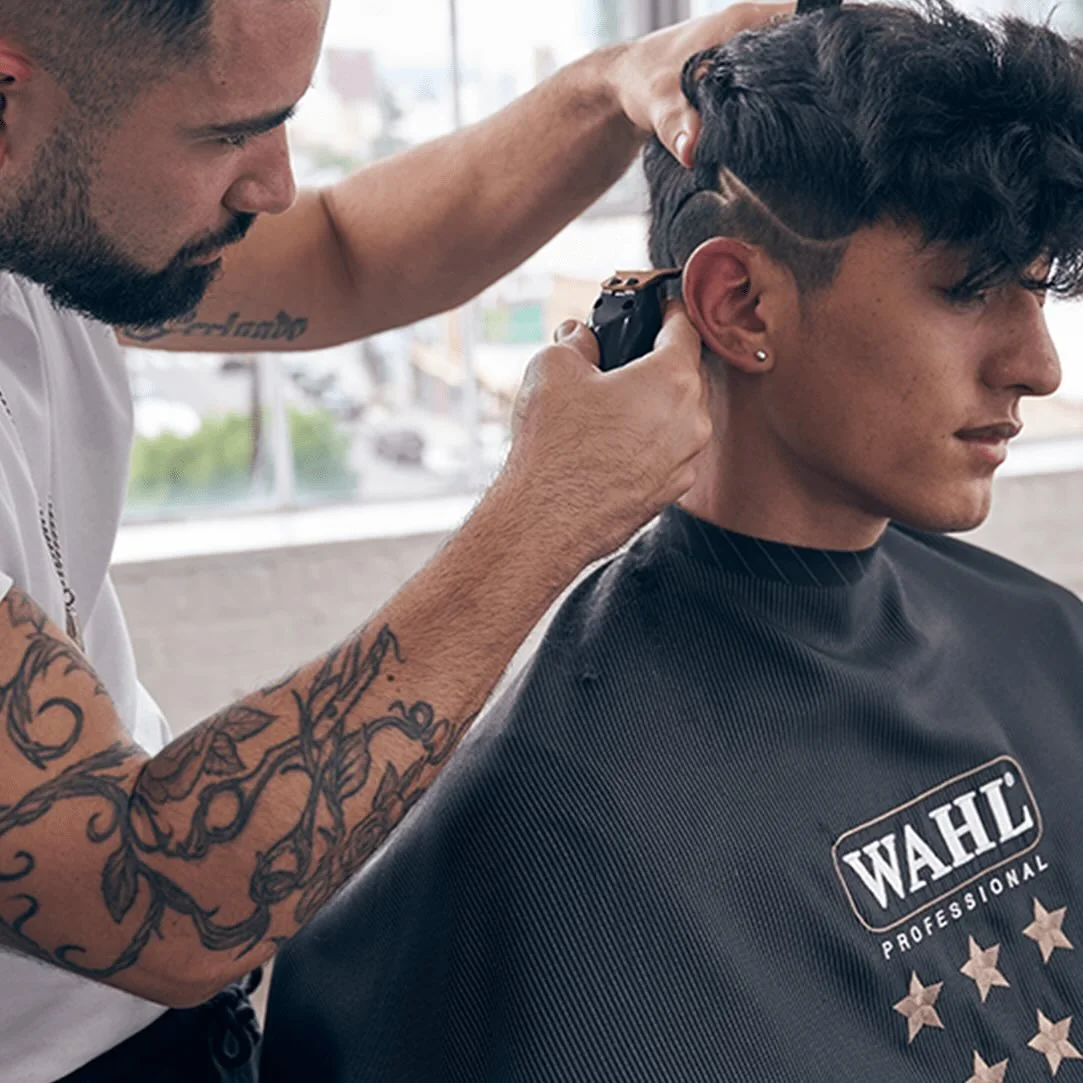Capelli Barber Student Working